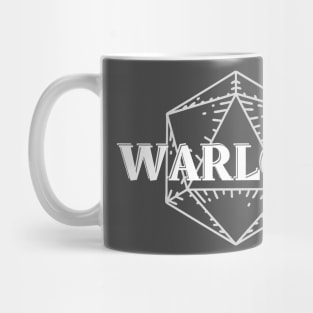 Warlock D20 Symbol DnD Print Mug